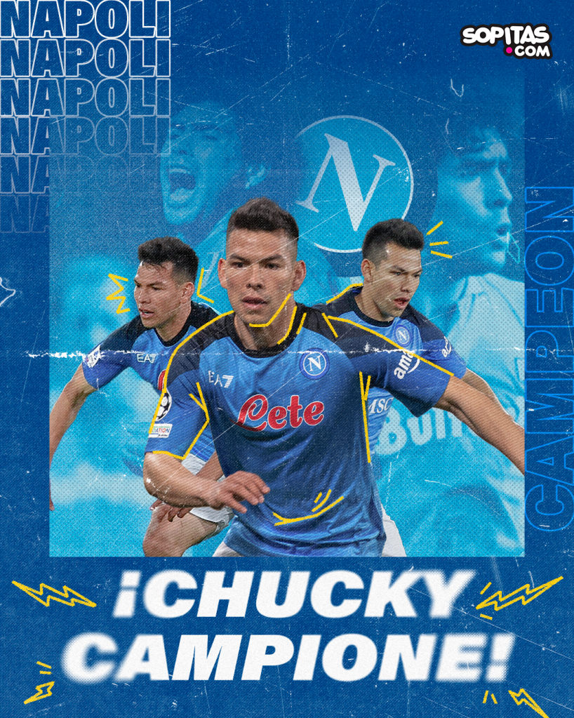 Chucky campeón Napoli Serie A