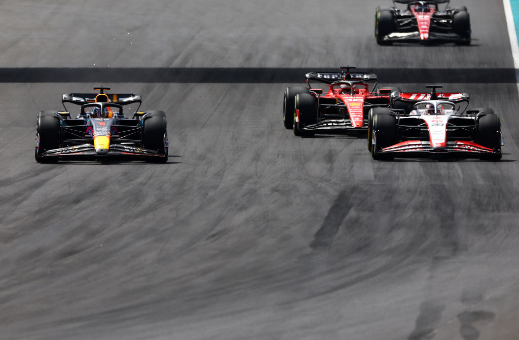 Checo Pérez en el Gran Premio de Miami