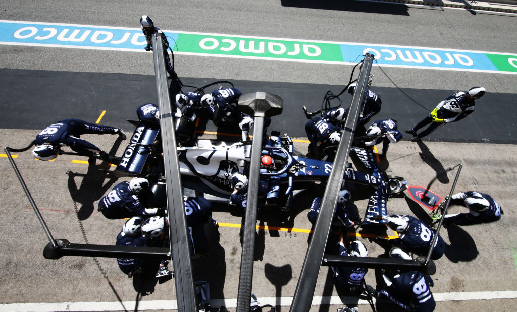 Las paradas en pits en F1