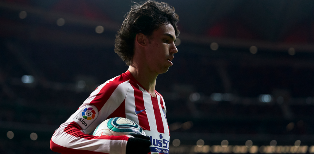 Joao Félix en su época con el Atlético de Madrid