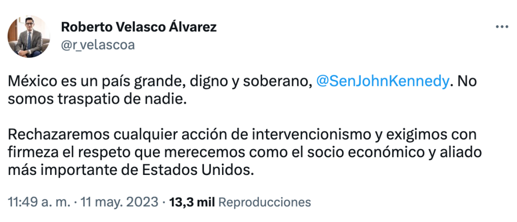 roberto-velasco-sre-senador-estados-unidos