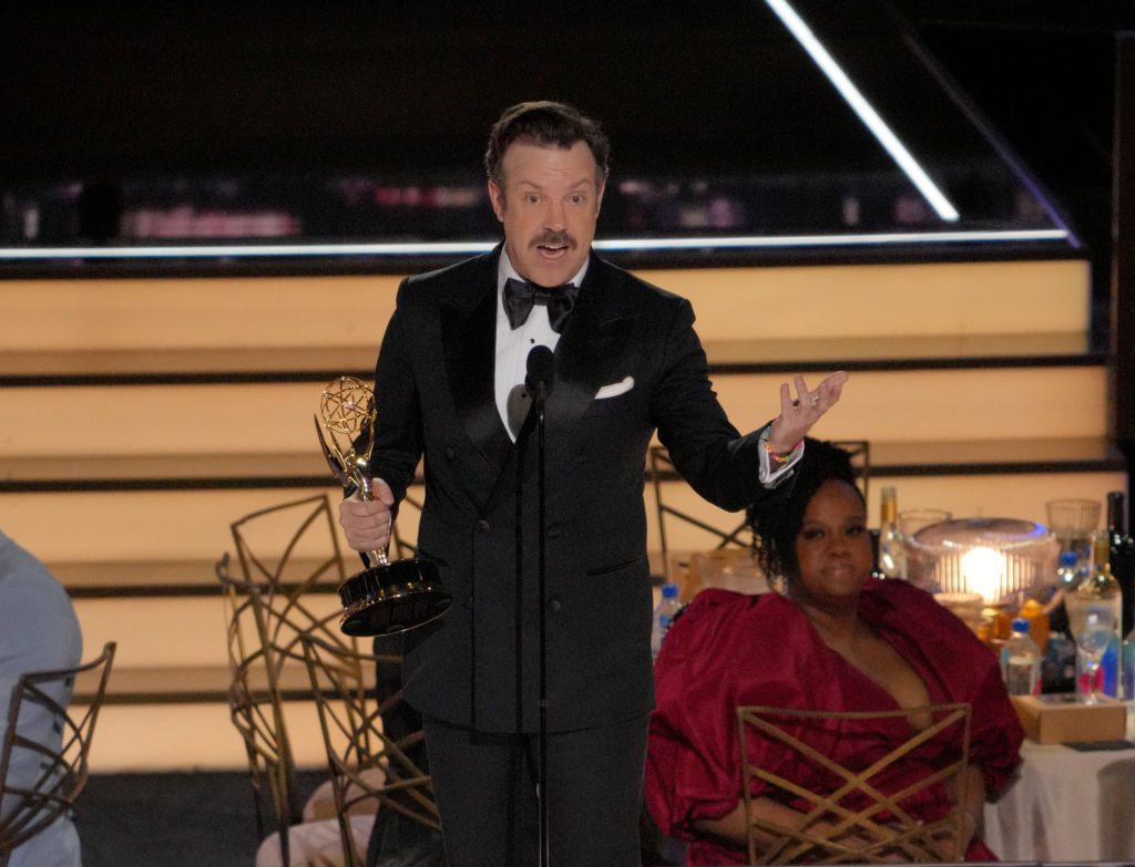 Jason Sudeikis en los Emmy 2022