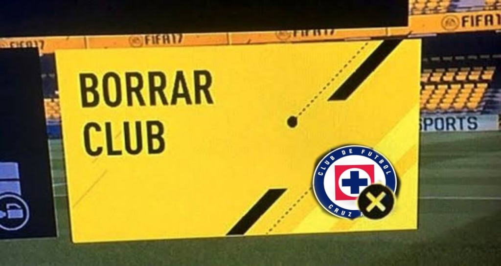 Meme del adiós de Cruz Azul del repechaje