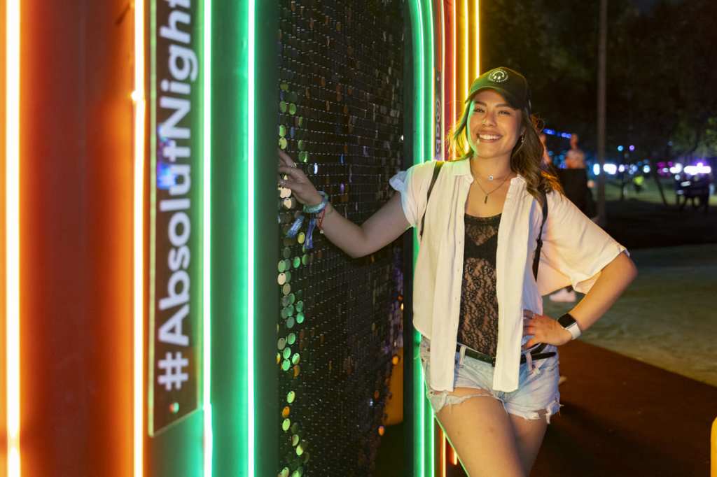 Activación Absolut Nights en Tecate Emblema 2023