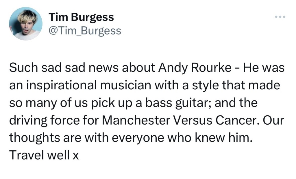 Así reaccionaron los miembros de The Smiths y más músicos a la muerte de Andy Rourke