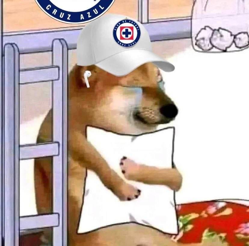 Meme del adiós de Cruz Azul del repechaje