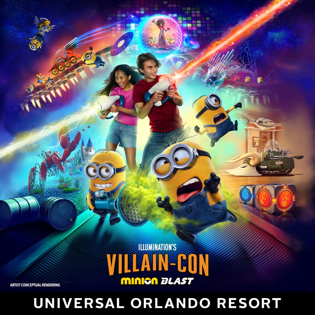 ¡Universal abrirá una área temática de los Minions en Orlando y se ve increíble! 