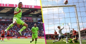 Casemiro anotó un golazo de tijera y le dio la victoria al Manchester United