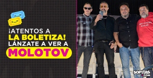 ¡Tenemos boletiza para el concierto de Molotov en el Foro Sol!