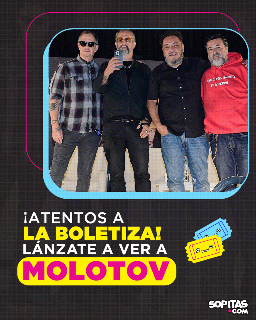 Te regalamos boletos para el concierto de Molotov en el Foro Sol 