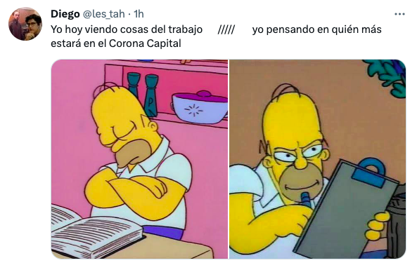 Impaciencia nivel: Los mejores memes para esperar el cartel del Corona Capital 2023