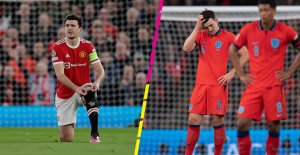 Los osotes que han marcado la carrera de Harry Maguire con Inglaterra y Manchester United