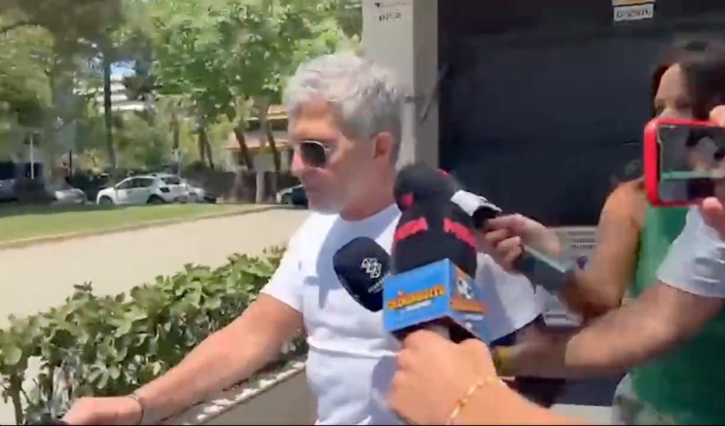 Jorge Messi se reunió con Laporta por media hora