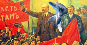 Rusia entrena delfines para atacar a Ucrania.