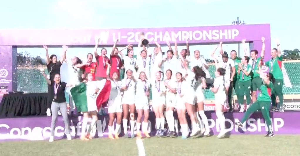 Triunfo histórico ante EU: México es campeón del Premundial Femenil Sub 20