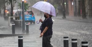 Lluvias fuertes y calor en México.