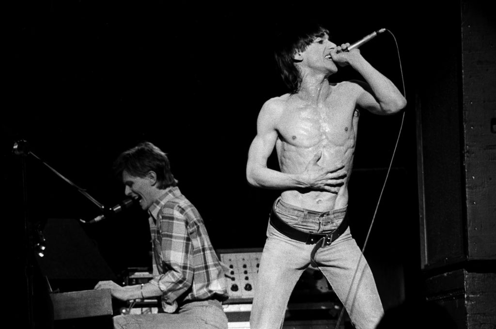 David Bowie e Iggy Pop 