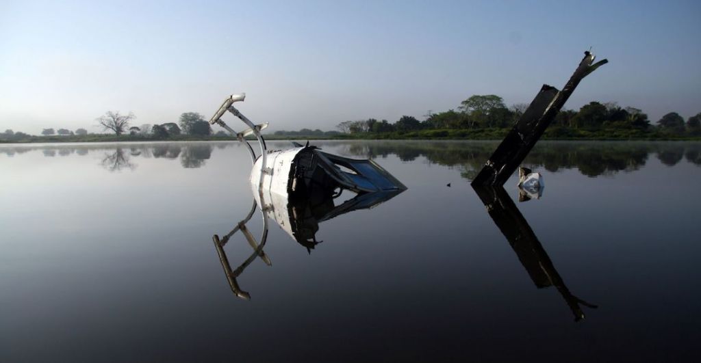 Caída de un helicóptero en la sonda de Campeche.