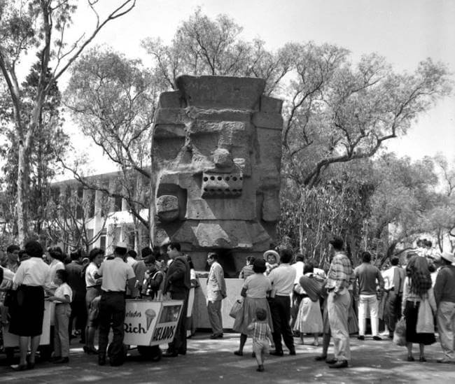 Cómo trajeron el Tláloc del Museo de Antropología a México