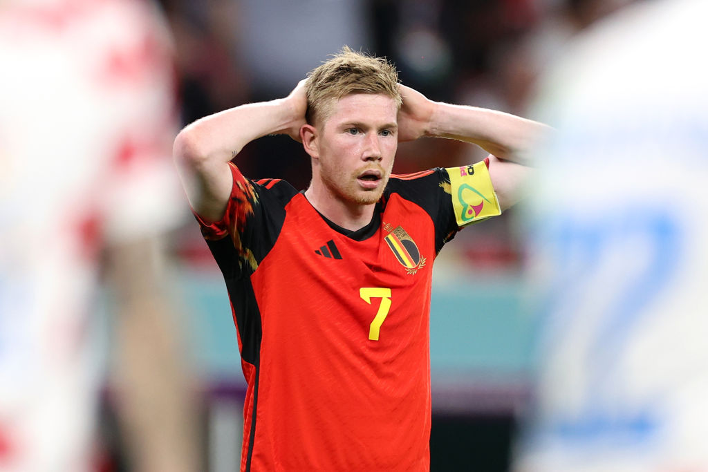 Kevin de Bruyne y el fracaso en Qatar 2022 de Bélgica