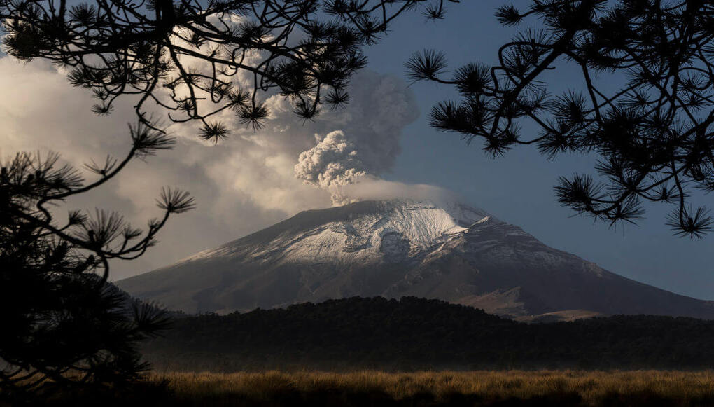 Platillos inspirados en el Popocatépetl