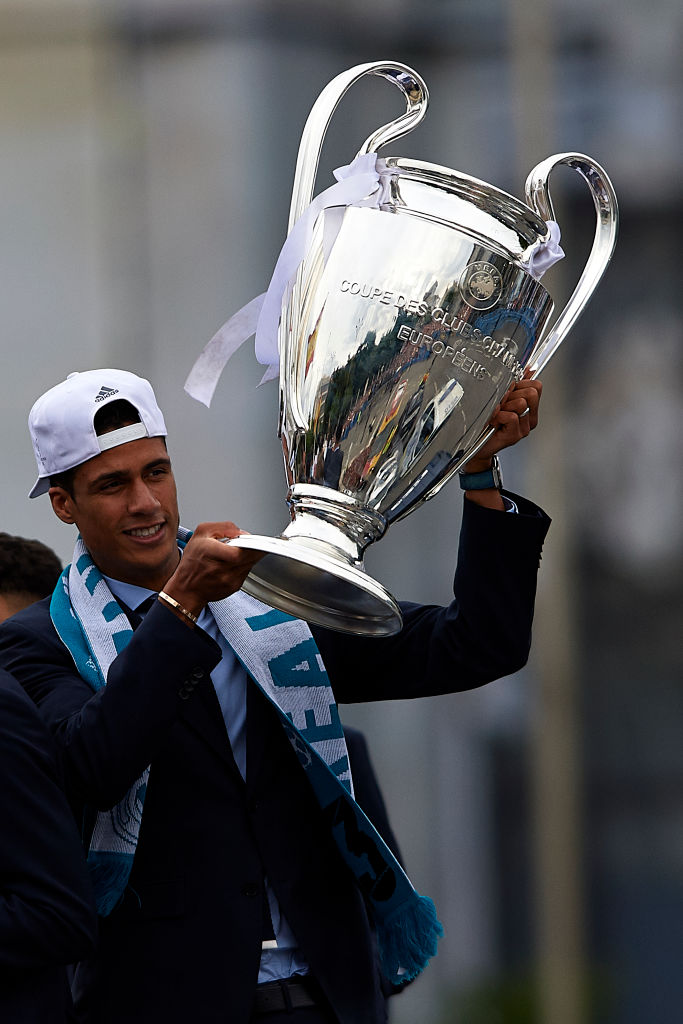 Raphael Varane ganó la Champions League con el Real Madrid en 2018