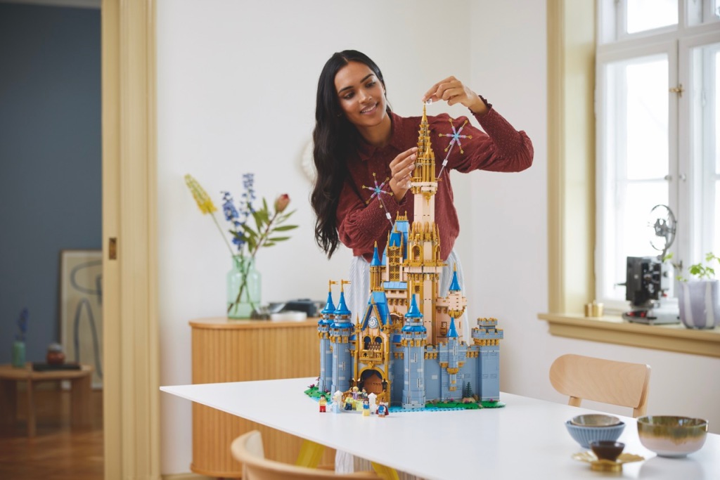 castillo de disney set de lego