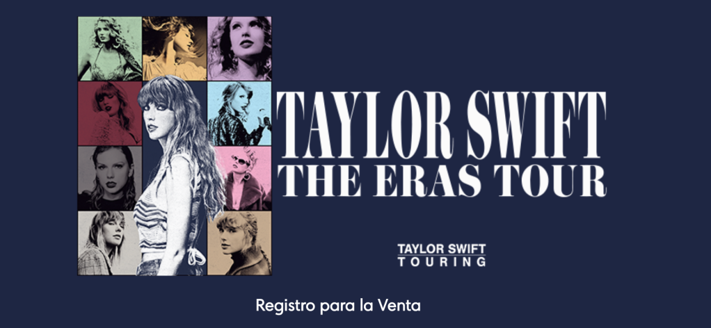 Te decimos (paso a paso) cómo registrarte para comprar boletos de Taylor Swift en la CDMX