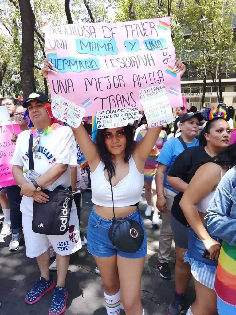 Pancartas de la Marcha LGBT.