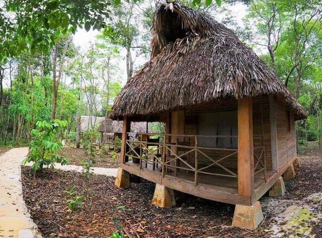 Quedarse en una cabaña en medio de la Selva Lacandona