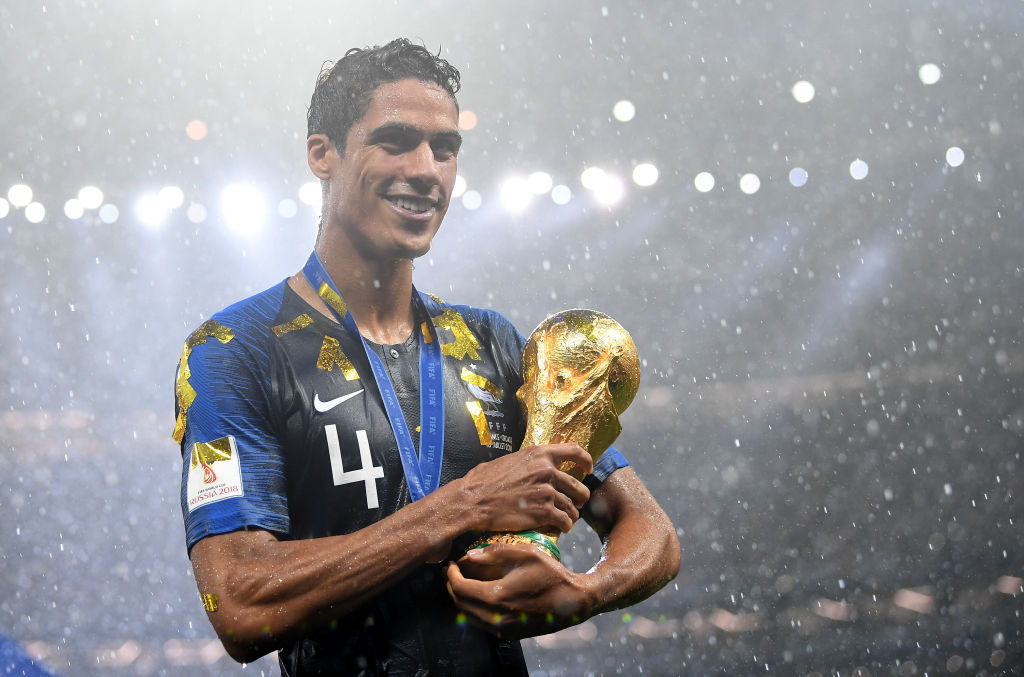 Raphael Varane ganó el Mundial con Francia en 2018