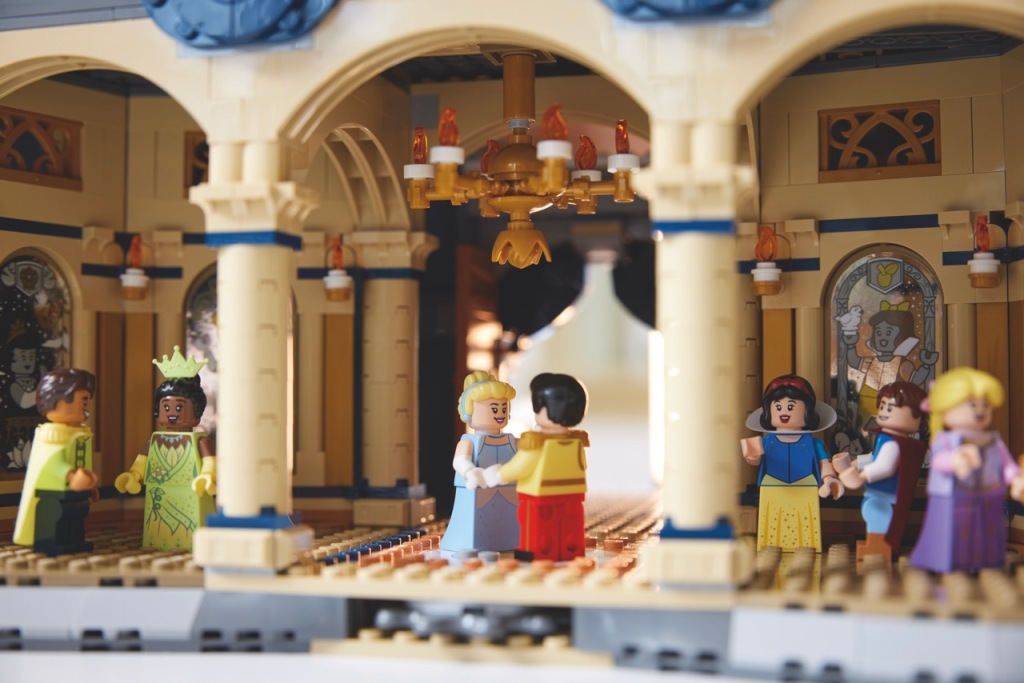 castillo de disney set de lego