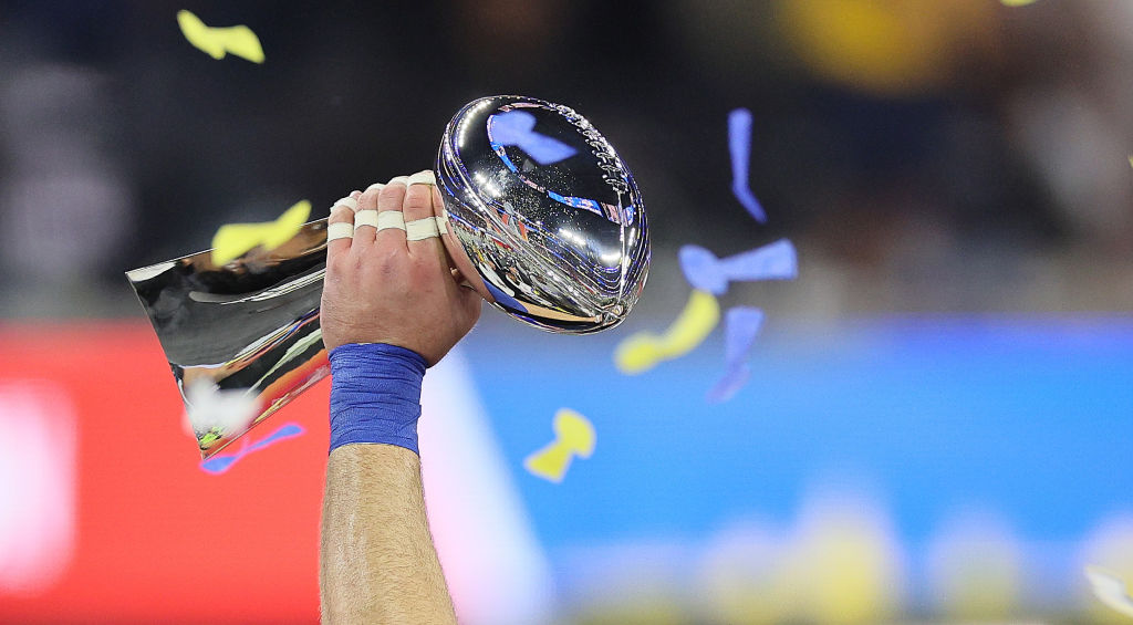 El trofeo del Super Bowl de NFL