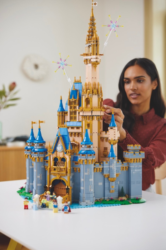 castillo de disney set de lego 