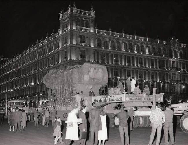 Cómo trajeron el Tláloc del Museo de Antropología a México