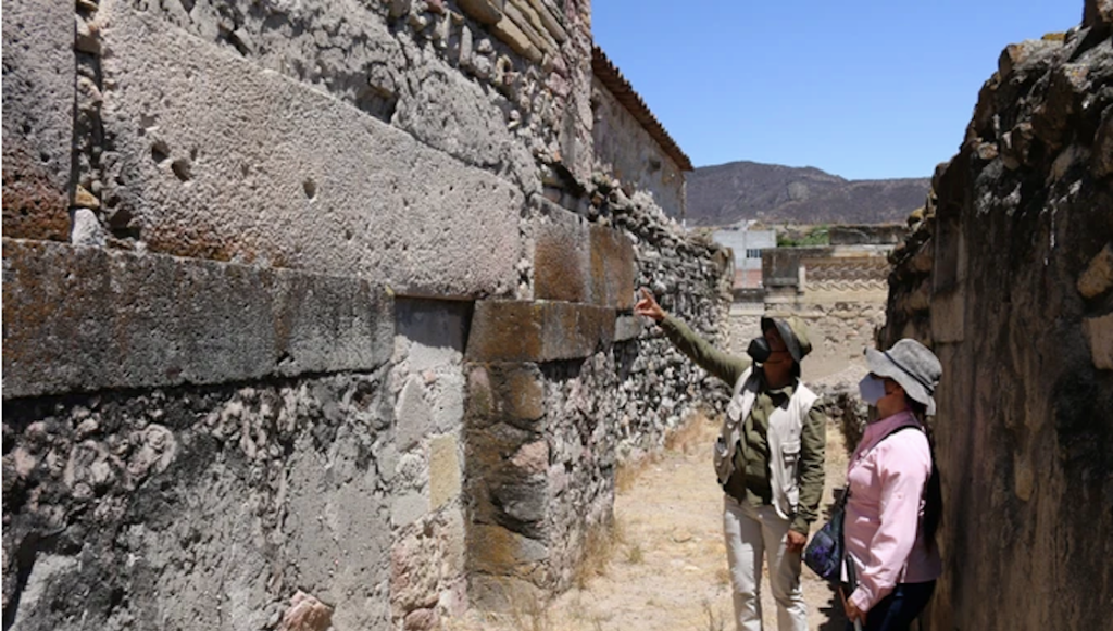 La entrada al inframundo zapoteca.