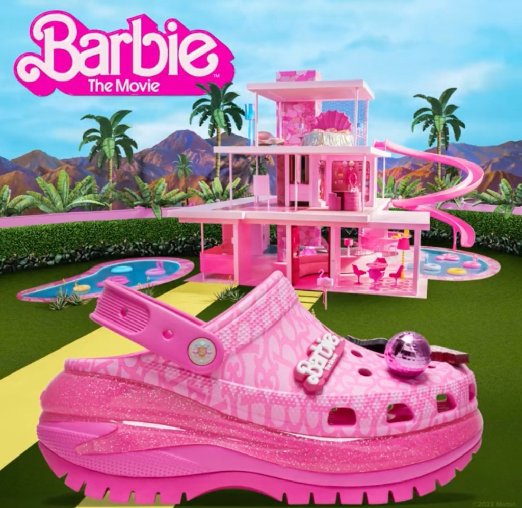 crocs barbie