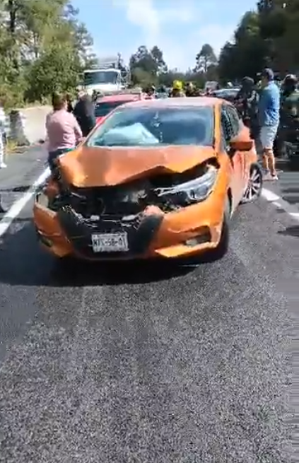 Terrible accidente en la autopista México-Cuernavaca