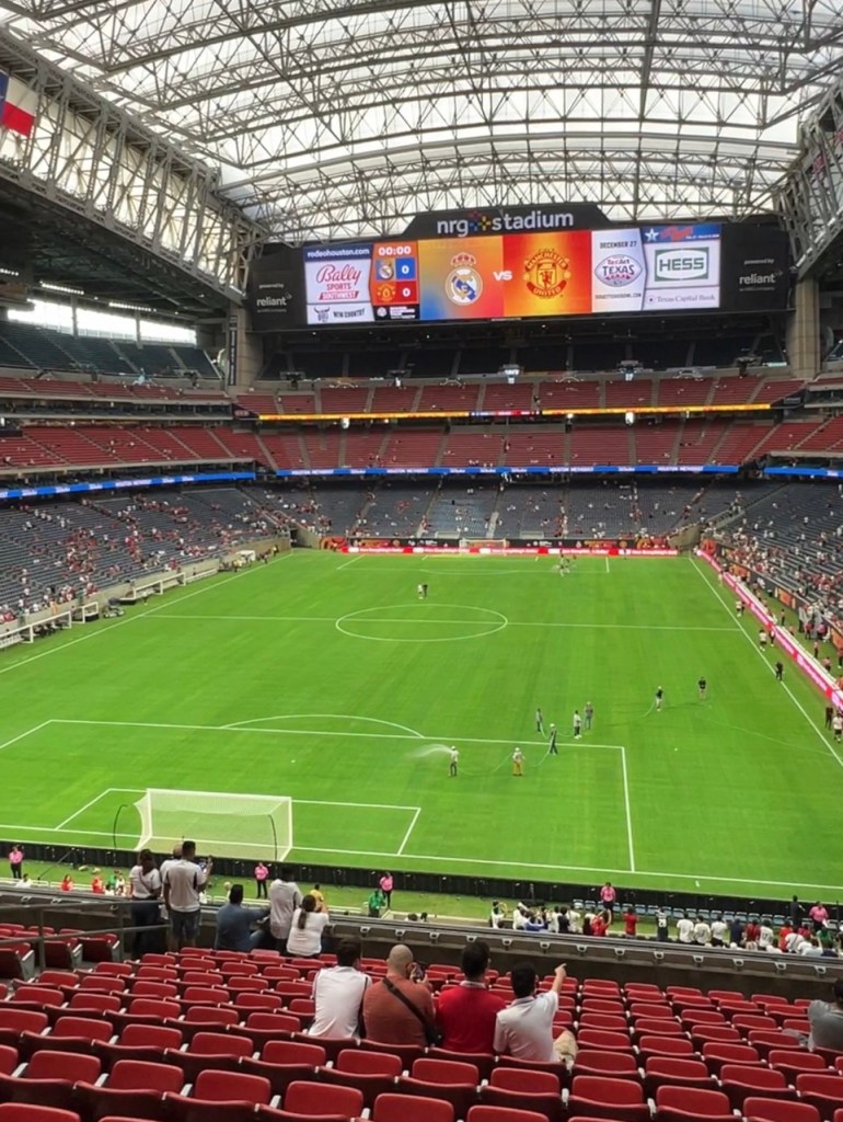 NRG Stadium manchester united real madrid houston texas