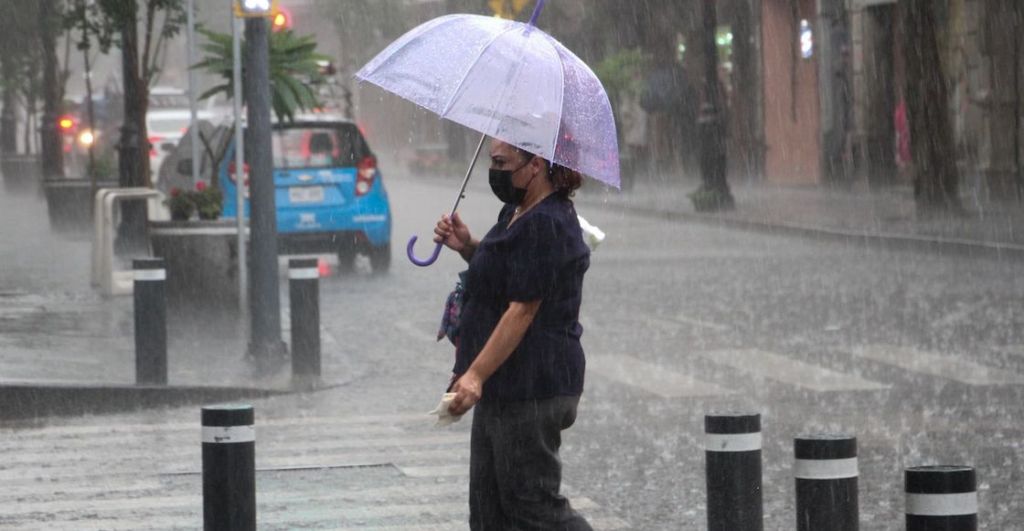 Lluvias fuertes y calor en México.