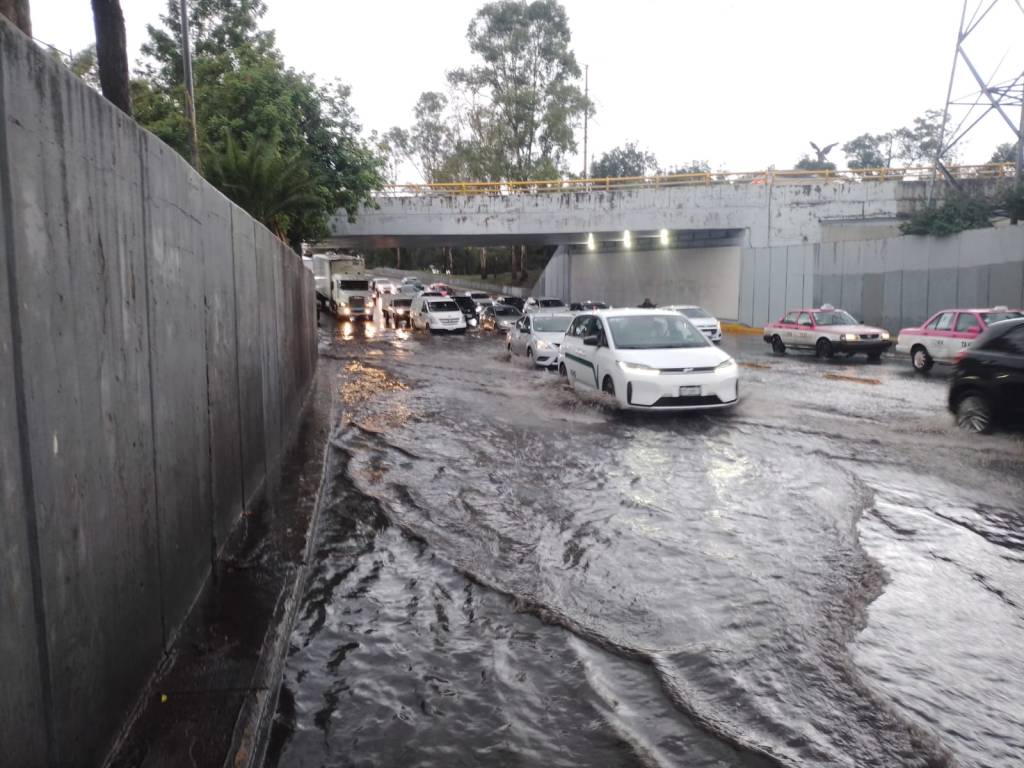 Aguantaaaaaa: Tremenda lluvia que cayó en la Ciudad de México