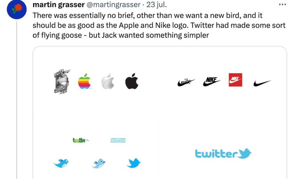 A propósito del nuevo logo: La historia del pajarito de Twitter para la nostalgia