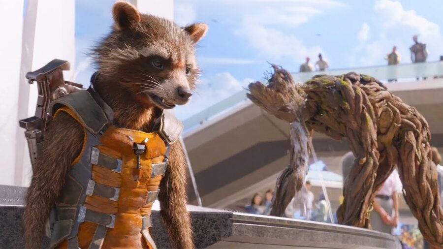 rocket groot guardianes de la galaxia