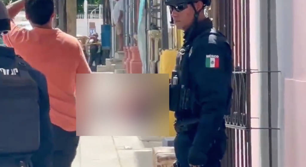 Mataron a un hombre del Estado de México en el Centro Histórico de Oaxaca