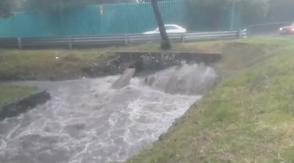 La venganza de... ¿Tlaloc? Tremenda lluvia que cayó en CDMX