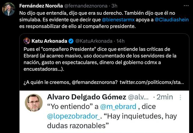 marcelo ebrard vs fernandez noroña 1