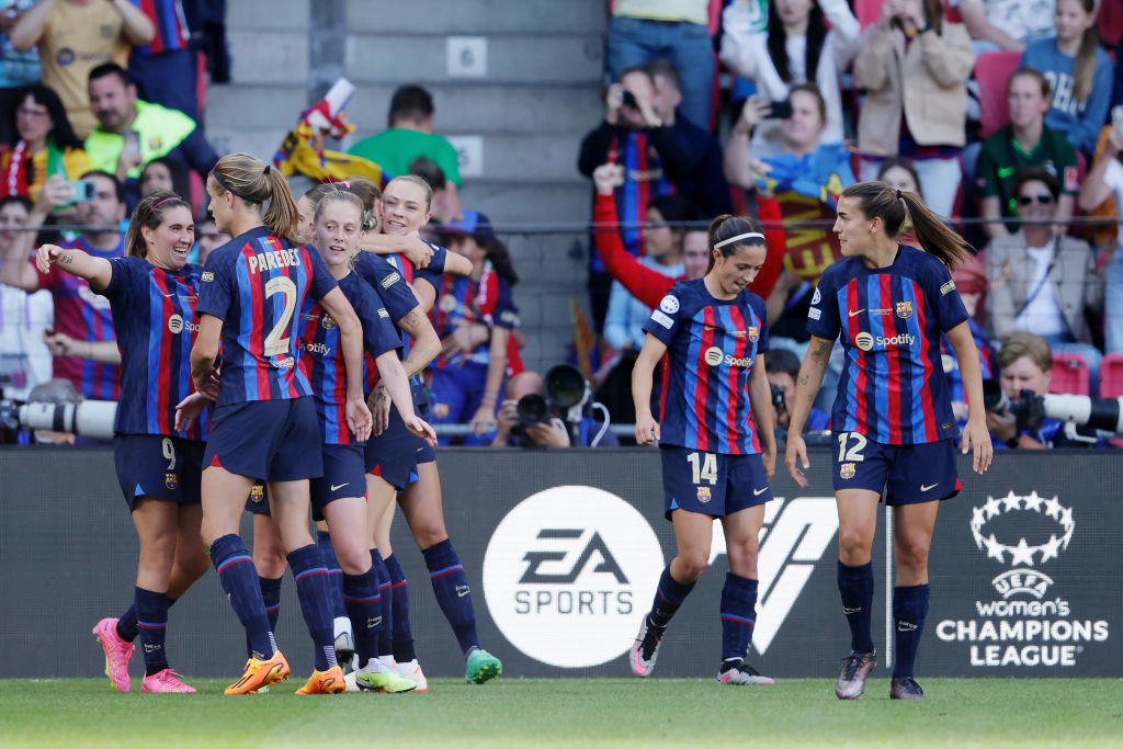 Barcelona campeonas de Champions League Femenil