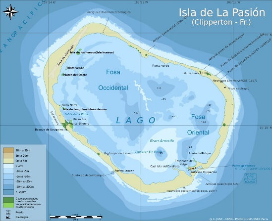 Apuntes sobre la extraña isla mexicana Clipperton