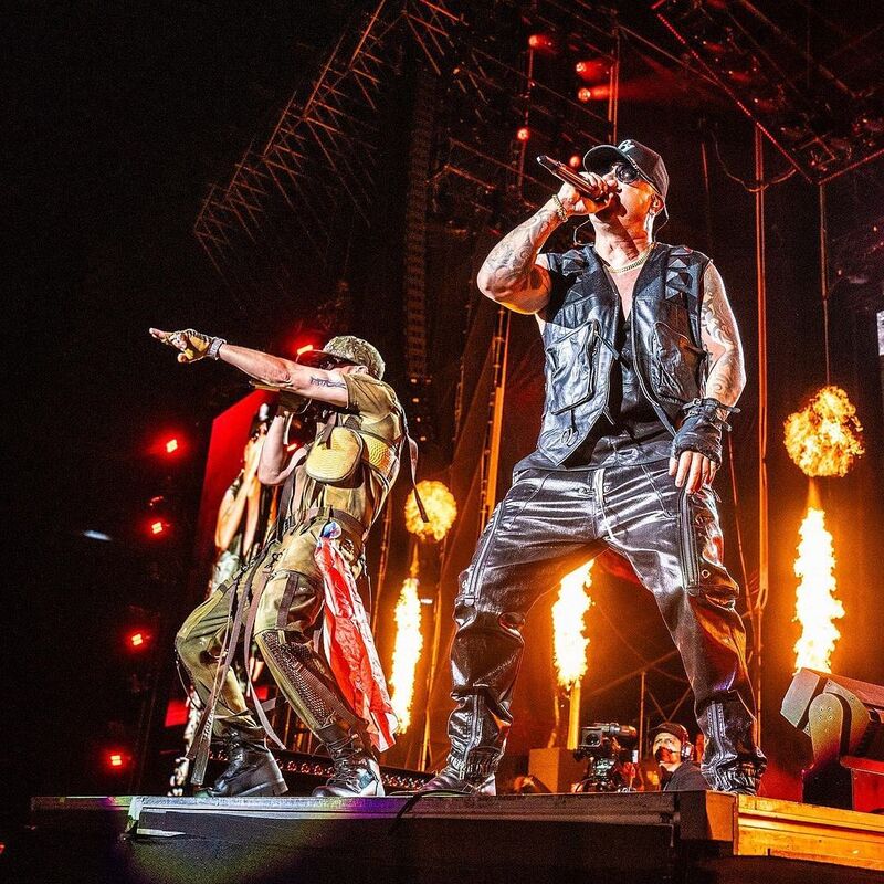 Wisin & Yandel en concierto.