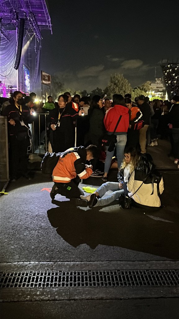 fans lana del rey accidente foro sol